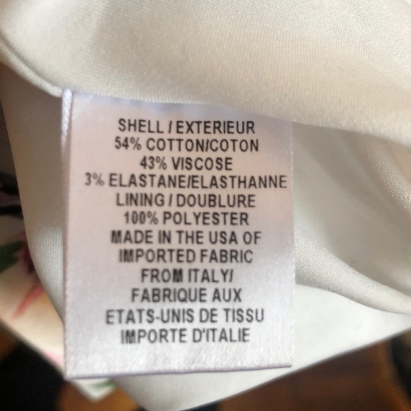 Milly Red Floral Pleated Skirt - Picture 5 of 6